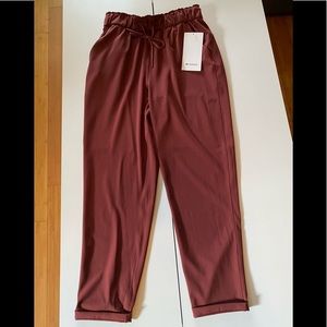 Lululemon Keep 7-8 Moving Pants.